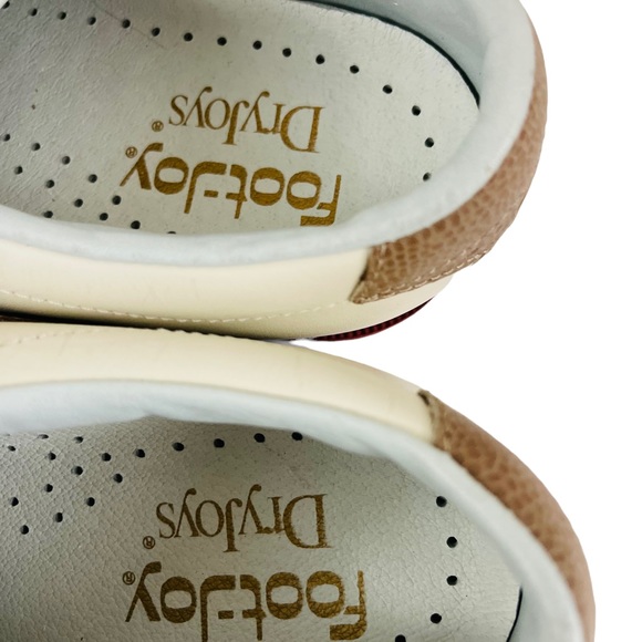 FOOTJOY DRYJOYS 53627 Leather SympaTex Women’s Golf Shoes Size 7.5 - Picture 4 of 7